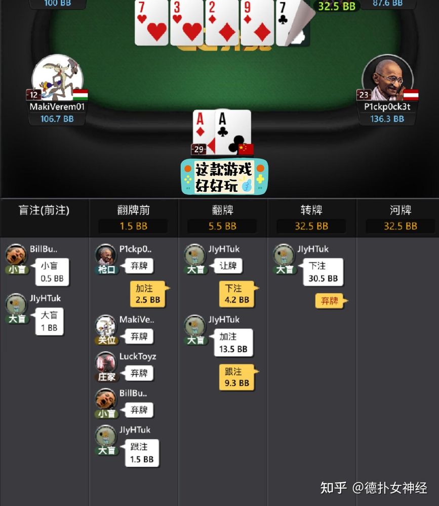 德州hhPoker正版官网官方版手机界面截图-德州扑克对局